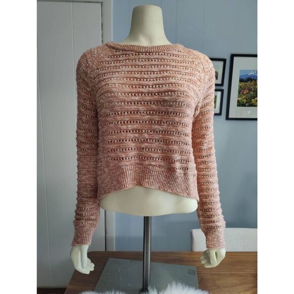 Moth Sweaters - Moth crocheted cropped sweater with buttons down the back